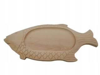 Talerz Do Serwowania Ryb Drewniana Deska Ryba Taca Ekologiczna