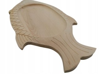 Talerz Do Serwowania Ryb Drewniana Deska Ryba Taca Ekologiczna