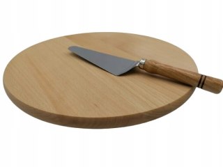 Deska Obrotowa 30cm Patera na Tort – Deska do Pizzy 30 cm + Szpatułka