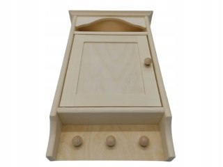 Szafka Na Kluczyki Wieszak Gablotka Drewniana Pl