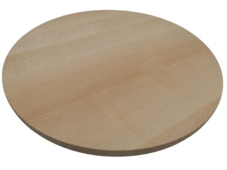 Obrotowa Deska do Sera i Przekąsek - 35 cm | Ekologiczna Drewniana Patera