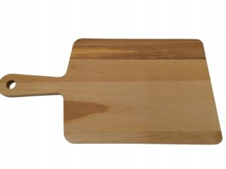 Tradycyjna Drewniana Deska do Krojenia z Rączką – Buk, 44x23 cm