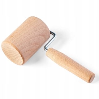 Wałek Do Ciasta Obrotowy Z Rączką Drewniany Wałeczek Do Wygładzania