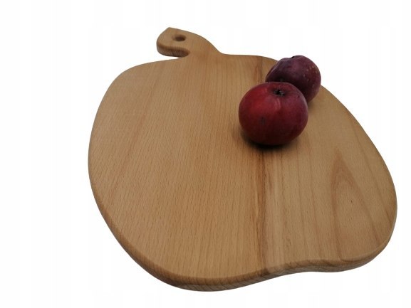 Drewniana Deska Do Krojenia Serwowania Jabłko