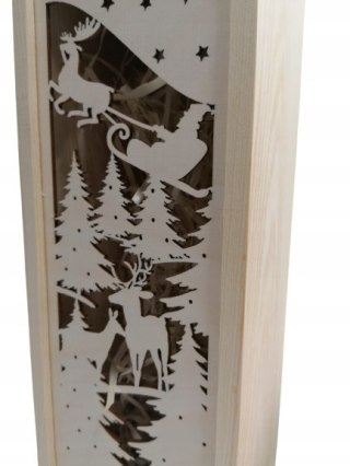 Pudełko Na Wino Prezent Dla Mamy Na Święta Drewno