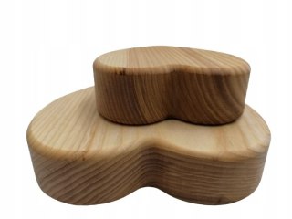 Drewniane Serce Dębowa Deseczka w Kształcie Serduszka