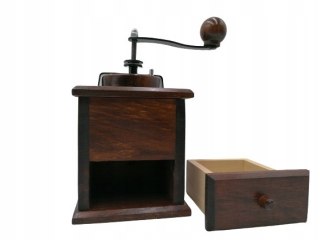 Młynek Do Kawy Drewniany Duży Tradycyjne Młynki Pl