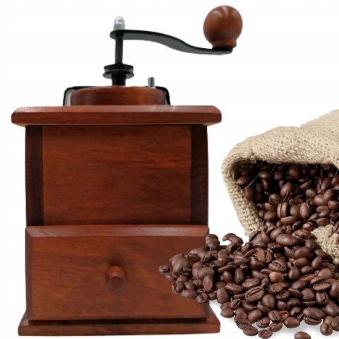 Młynek Do Kawy Żarnowy Ręczne Młynki Drewniane Pl