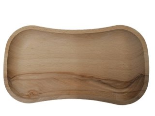 Drewniany Talerz Korytko – Buk, 30 cm, Ekologiczny i Dekoracyjny