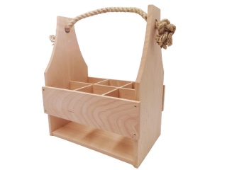 Skrzynka Nosidełko Na Piwo Nosidło Drewniane Eko