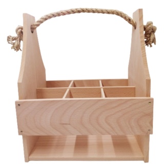 Skrzynka Nosidełko Na Piwo Nosidło Drewniane Eko