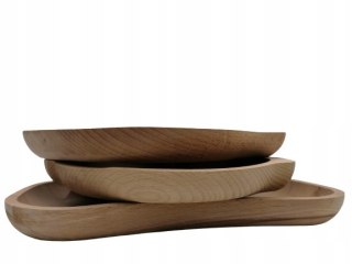 Drewniana Taca Do Serwowania - Buk, 23x19,5 cm, Tacka Ekologiczna i Stylowa