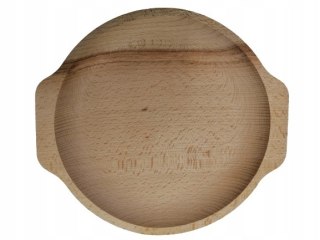 Talerz Drewniany Do Serwowania – Buk, 22 cm, Ekologiczny i Dekoracyjny