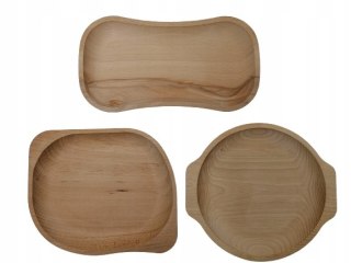 Talerz Drewniany Do Serwowania – Buk, 22 cm, Ekologiczny i Dekoracyjny