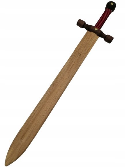 Drewniany Miecz Rycerski Zabawka Walka Na Miecze