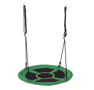 BUJAK OGRODOWY ZIELONA HUŚTAWKA WISZĄCA KOKON