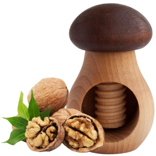 Dziadek Do Orzechów Grzybek Drewniany Dziadki Buk