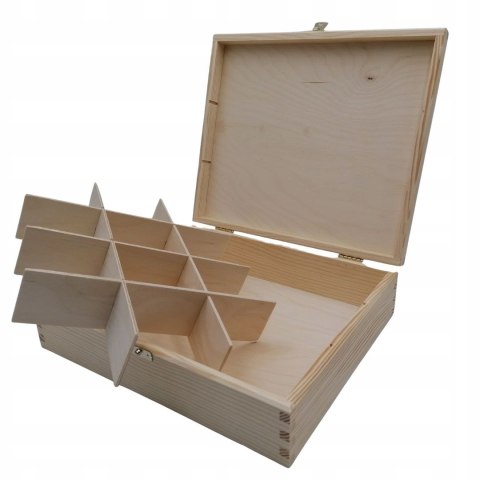 Herbaciarka Organizer Na Herbatę Uniwersalne Pudełko Drewniane Herbaciarka Organizer Na Herbatę Uniwersalne Pudełko Drewniane