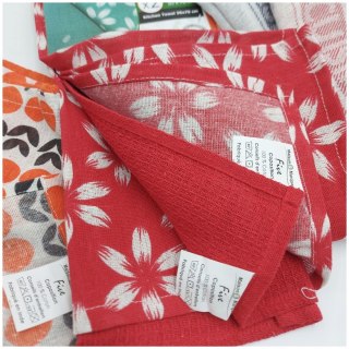 Ścierka Kuchenna Bawełniana Zestaw Dwóch Kuchennych Ścierek