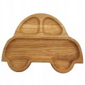 Talerzyk Dla Dzieci Drewniany Talerz Deserowy Auto