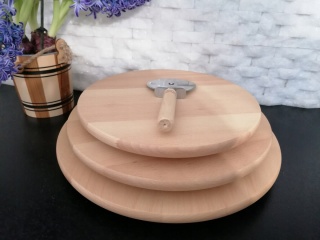 Deska Obrotowa 30cm Talerz Drewniany Deski Do Serwowania Przekąsek