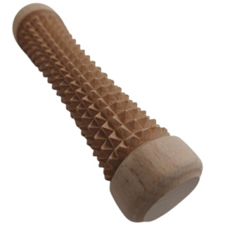 Masażer Do Ciała Drewniany Wałek Antycellulitowy Eko Wklęsły