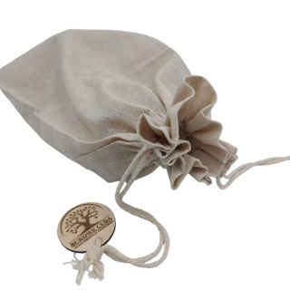 Masażer Drewniany Zestaw Masażerów Do Domowego Spa w Woreczku Lnianym