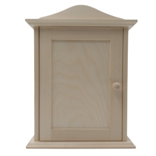 Szafka Na Klucze Do Przedpokoju Drewniana Wisząca Skrzynka Surowa