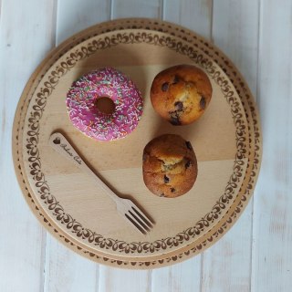 Zestaw Desek Obrotowych Do Serwowania 3szt Patera Drewniana 40 35 30cm