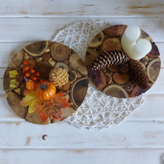 Podstawka Pod Gorące Naczynia Ozdobna Podkładka 25cm Pl