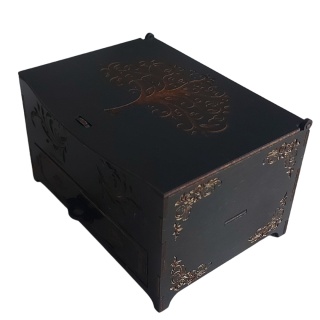 Pudełko Na Drobiazgi Biżuterię Pieniądze Drewniana Szkatułki i Pudełeczka Eko Na Prezent