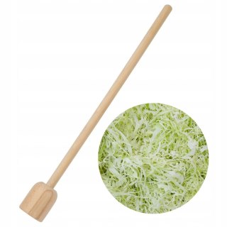 Tłuczek Do Kapusty Ubijak Drewniany Do Ubijania Kapusty w Beczce 60 cm