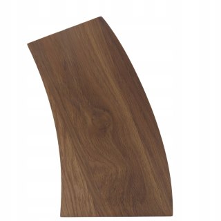 Stojak Na Noże Dębowy Prosty Klasyczny Blok Drewniany Pojemnik z Otworami