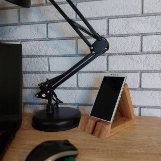 Unikatowa Podstawka Na Telefon Wyjątkowy Stojak Drewniany Na Telefon