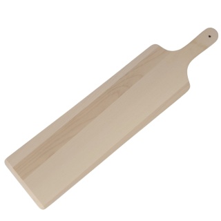 Deska do Serwowania Drewniana Długa Wąska Deska Kuchenna z Rączką 65cm