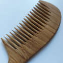 Grzebień Do Czesania Włosów z Rączką Drewniany Eko