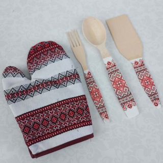 Komplet Kuchennych Akcesoriów Rękawica Kuchenna