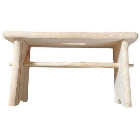 Taboret Drewniany Stołeczek Niskie Krzesełko Ryczka w Stylu Góralskim Taboret Drewniany Stołeczek Niskie Krzesełko Ryczka w Stylu Góralskim