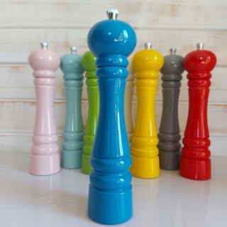 Młynek Do Przypraw Niebieski Klasyczny Ręczny Młynki Do Soli i Pieprzu