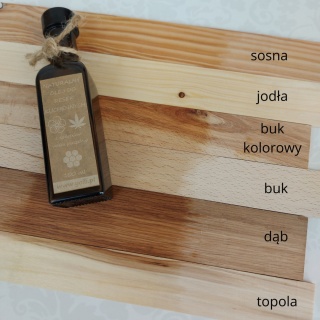 Olej Do Impregnacji Desek Kuchennych Do Krojenia Len Konopie Wosk 100ml