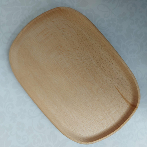 Talerz Drewniany Owalny 24 cm Zestaw Trzech Ekologicznych Tacek Do Serwowania Talerz Drewniany Owalny 24 cm Zestaw Trzech Ekologicznych Tacek Do Serwowania