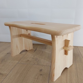 Taboret Mały Stołek Drewniane Toaletowe Krzesełko Wielofunkcyjne