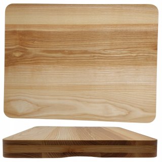 Duża Drewniana Deska do Krojenia 47 cm – Jesion, Gruba 4 cm, Polski Producent