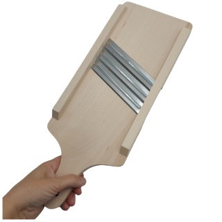 Tarka do Warzyw Mała Szatkownica Do Kapusty Ogórków Drewniana Ręczna Tarka 42cm