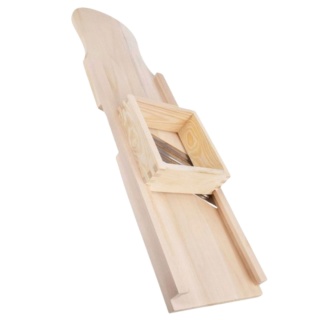 Szatkownica do Kapusty Bardzo Duża - Ostre 4 Ostrza, Szufladka, Bukowe Drewno