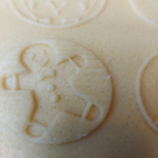 Wałek z Wzorami Świątecznymi Do Ciastek Obrotowy Drewniany Boże Narodzenie