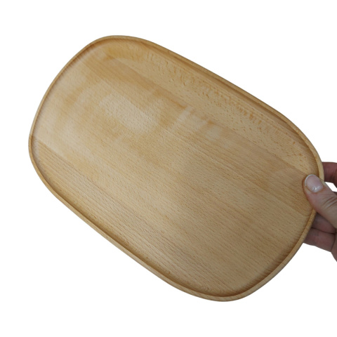 Talerz Drewniany Owalny Talerzyk Ekologiczny 30,5 cm – Tacka Bukowa Talerz Drewniany Owalny Talerzyk Ekologiczny 30,5 cm – Tacka Bukowa