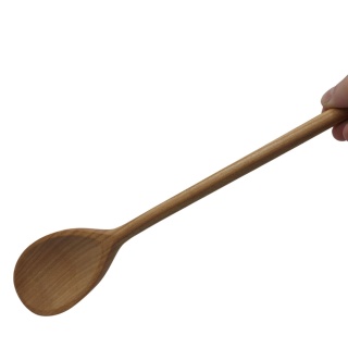 Łyżka Kuchenna do Gotowania z Drewna Czereśniowego 30cm Drewniane Łyżki Szwedzkie