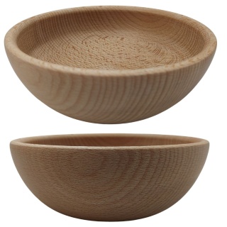 Miska Drewniana Na Kaszę Na Orzeszki Ryż Na Imprezę Miseczka Ekologiczna 18