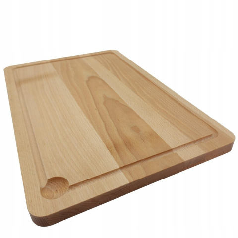 Profesjonalny Zestaw Kuchenny z Drewna Bukowego: Deska, Akcesoria, Olej + Ściereczki